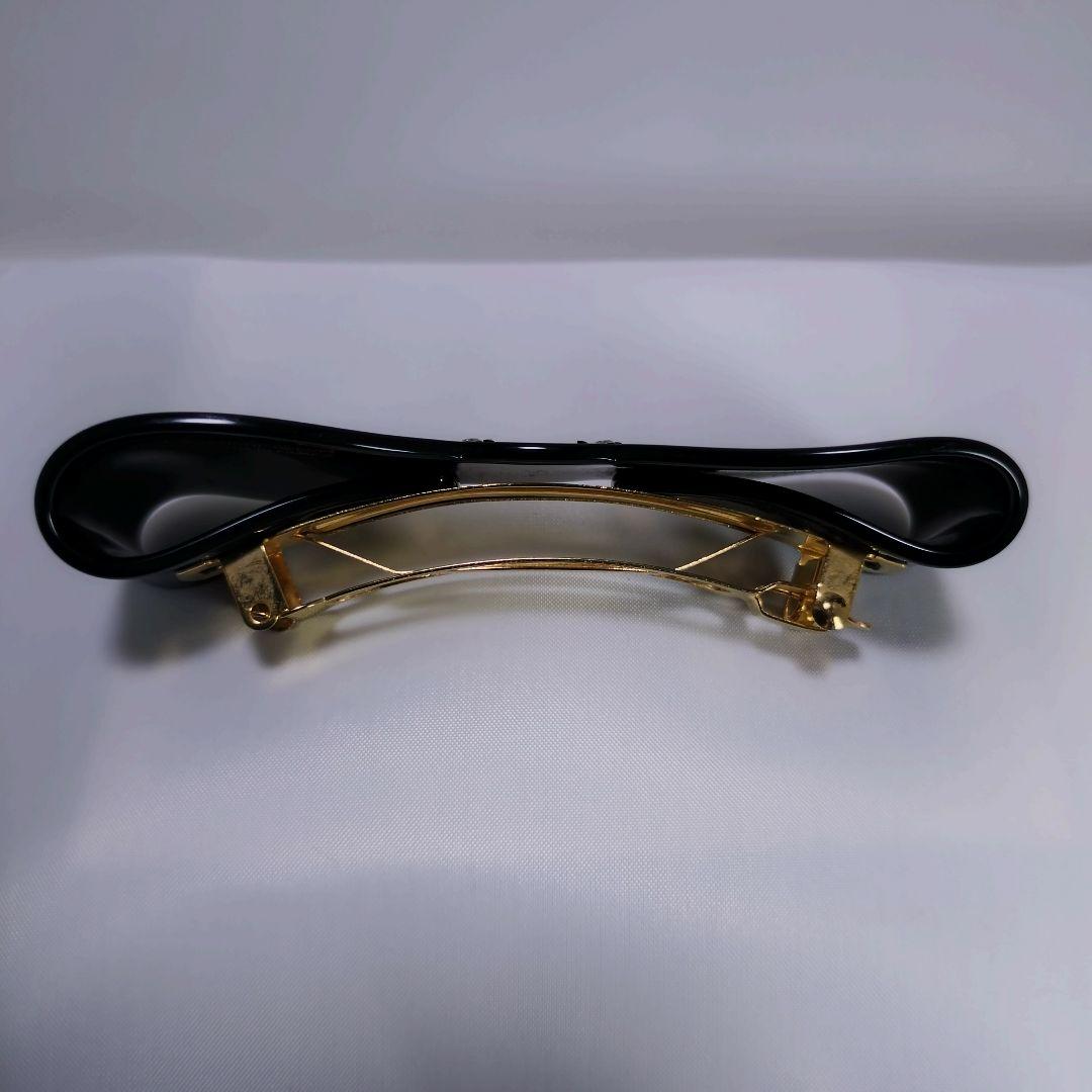 アレクサンドルドゥパリ　リボンバレッタ　ブラック