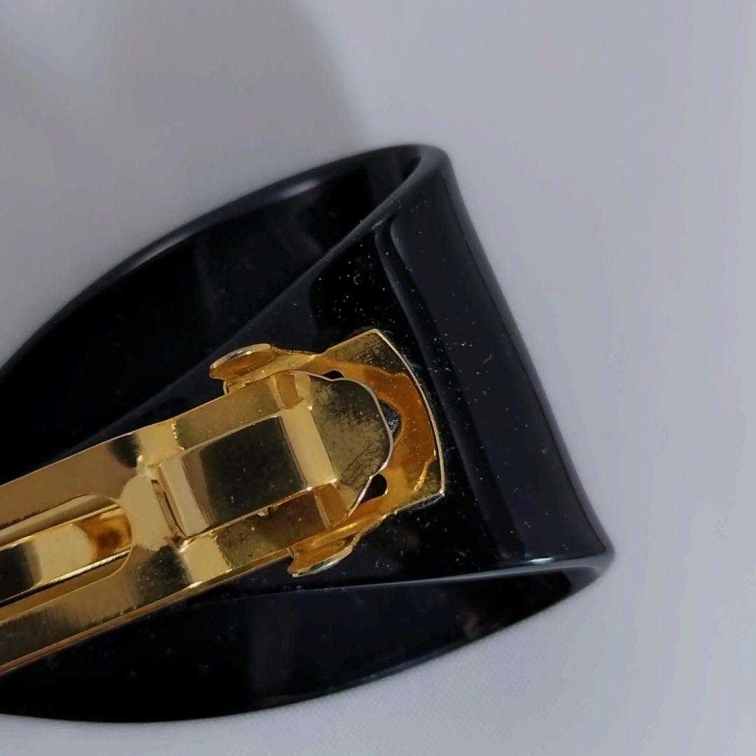 アレクサンドルドゥパリ　リボンバレッタ　ブラック