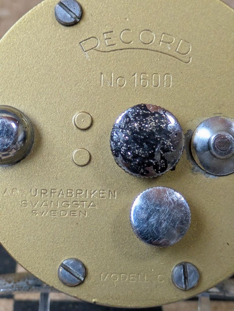 1338.ABU RECORD No.1600 MODELL Cダイレクトリール