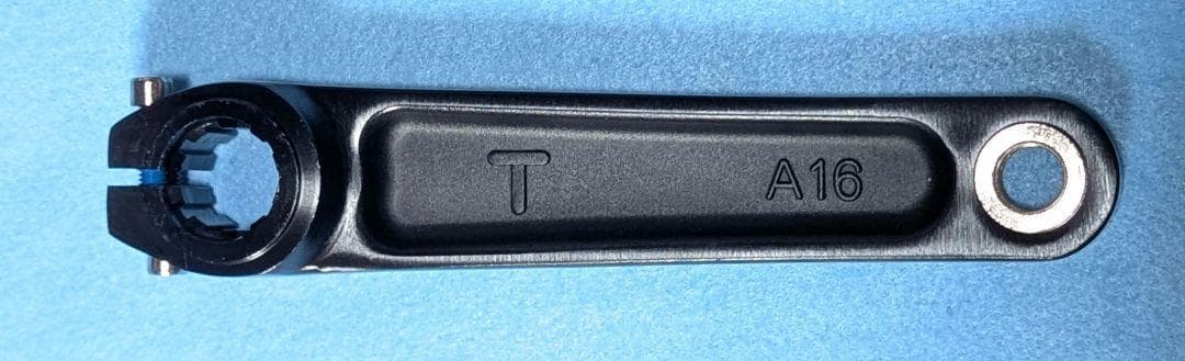 SKEACE ピスト用クランクセット 165mm 48T BB付属 ブラック