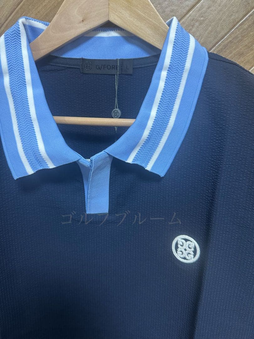 新作新品未使用G/FOREジーフォア メンズシャツsizeXLネイビー