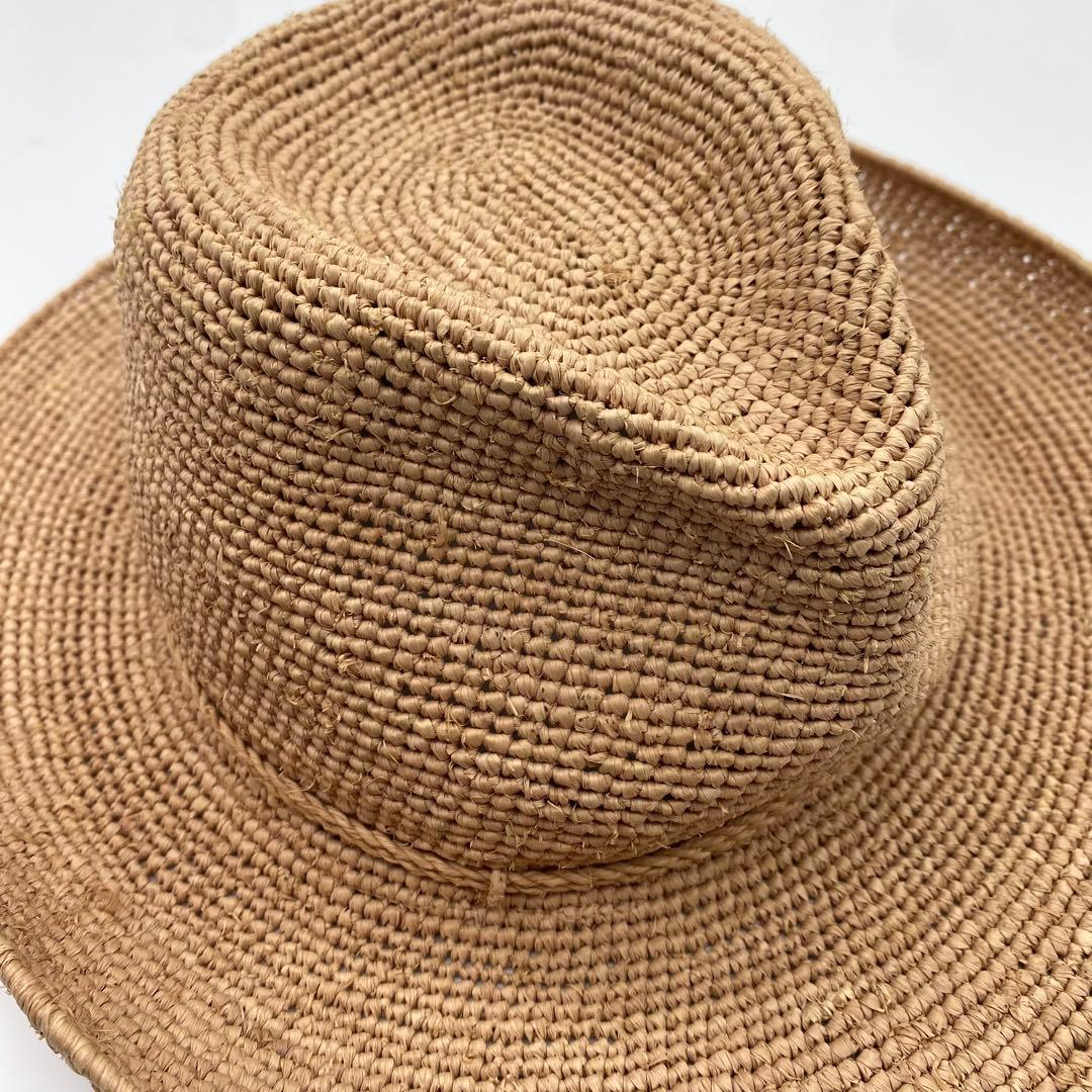 HELEN KAMINSKI ラフィアハット テンガロンハット 麦わら帽子 56
