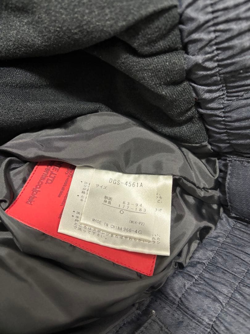 DESCENTE スキーウェア パンツ　ブラック　黒　デサント　O スノーボード