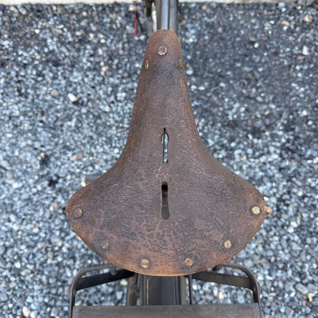 昭和レトロ自転車　実用車　ナショナル　ビンテージ