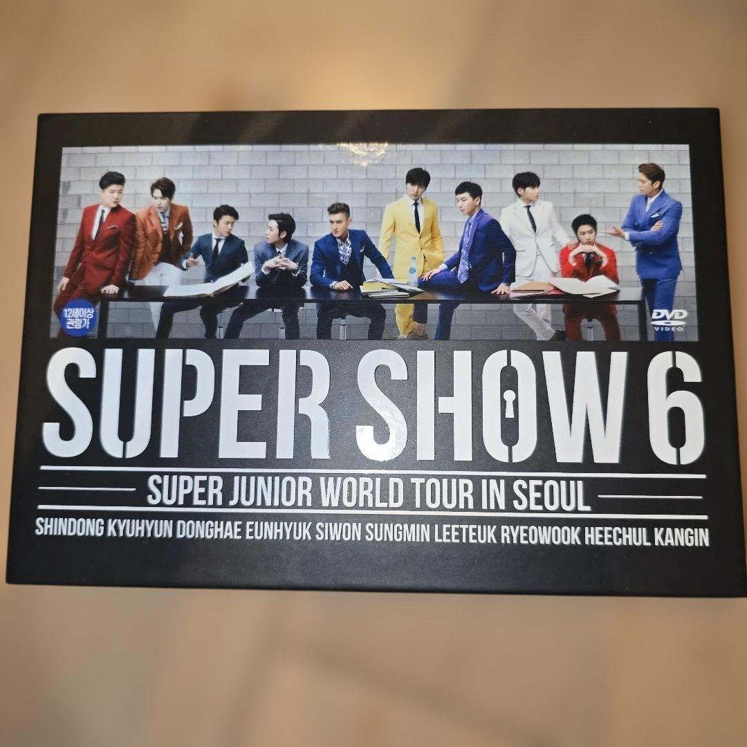 SUPER JUNIOR SUPER SHOW 6 DVD 2枚組