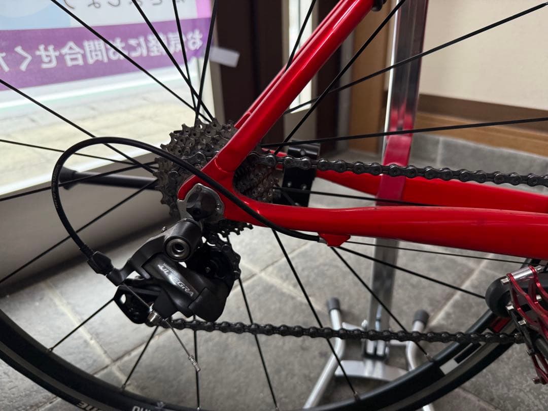 ANCHOR RIS9 ULTEGRA カーボン ロードバイク レッド