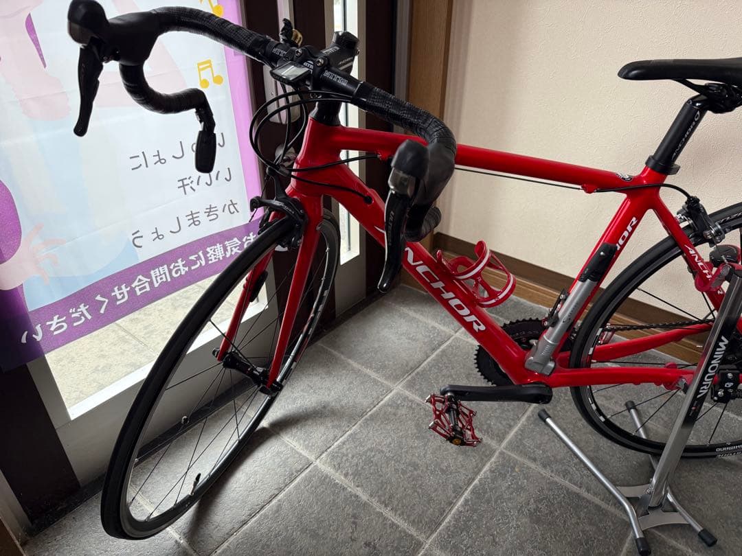 ANCHOR RIS9 ULTEGRA カーボン ロードバイク レッド