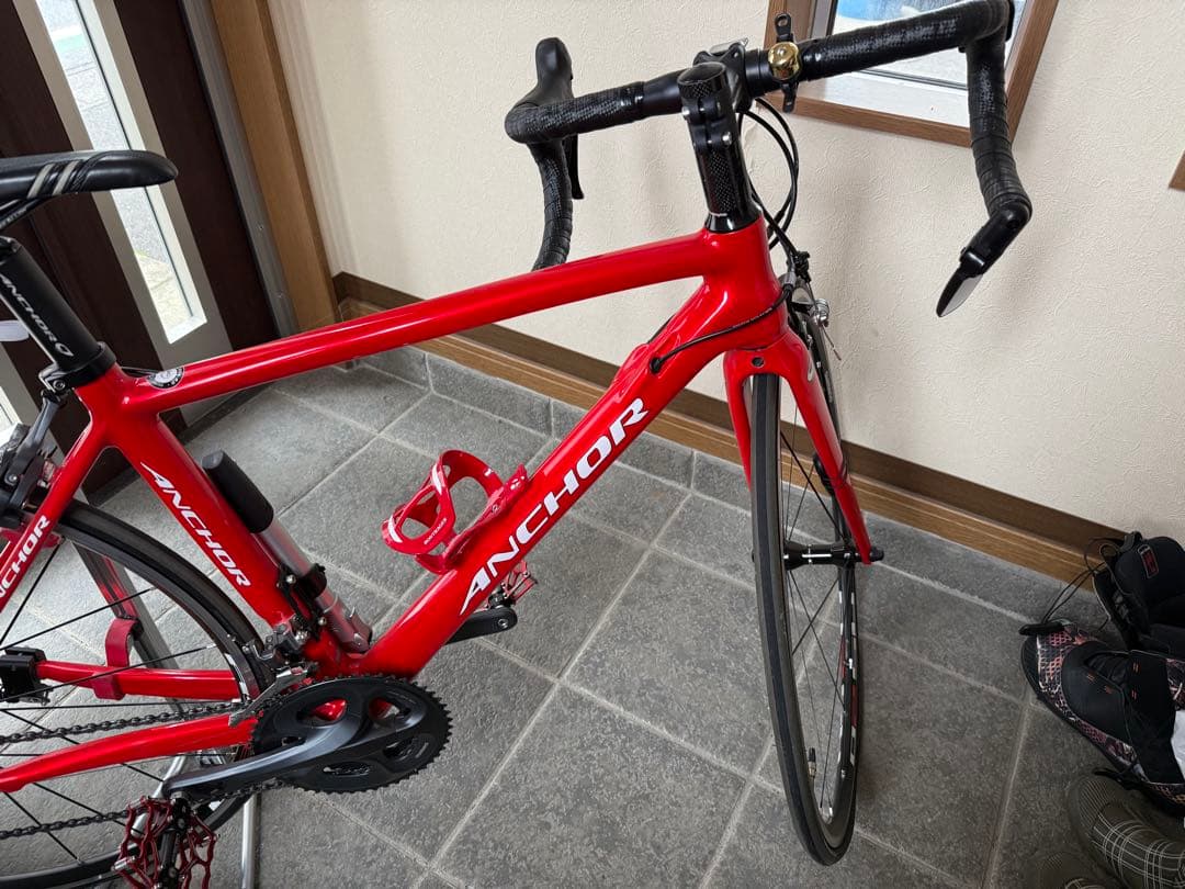 ANCHOR RIS9 ULTEGRA カーボン ロードバイク レッド