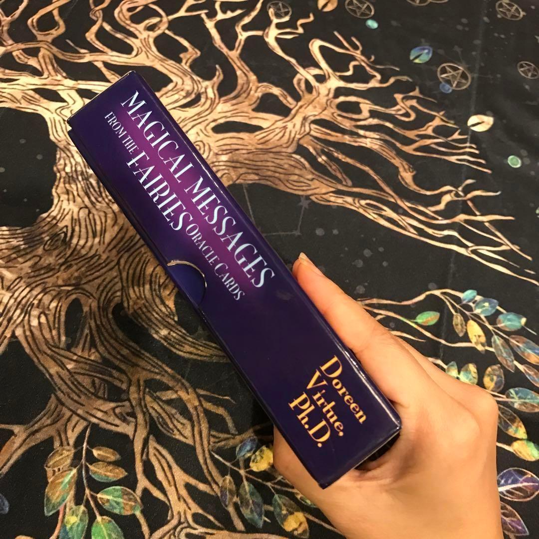 ☘️美品　絶版　希少　日本語版 金縁 マジカル フェアリー オラクルカード