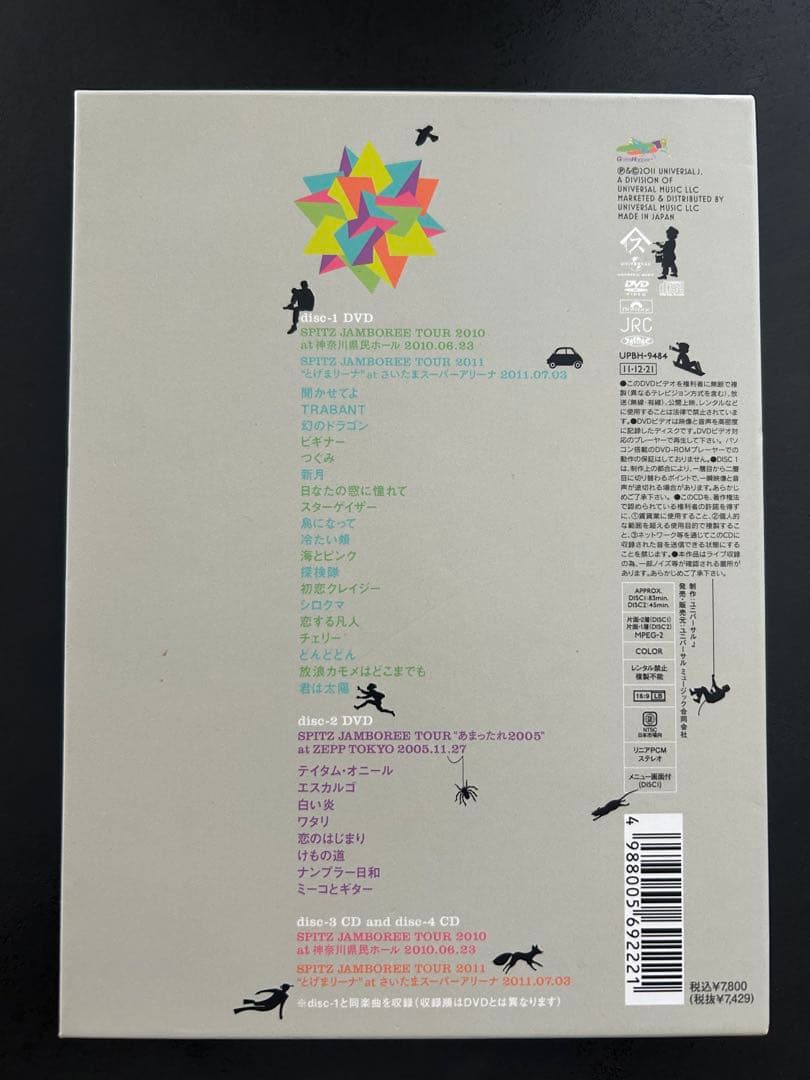 り*様 SPITZ TOGEMARU 20102011 DVD