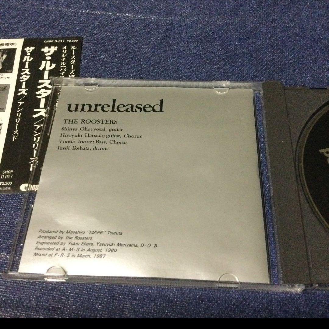 THE ROOSTERS ルースターズ unreleased CD 邦楽 帯付