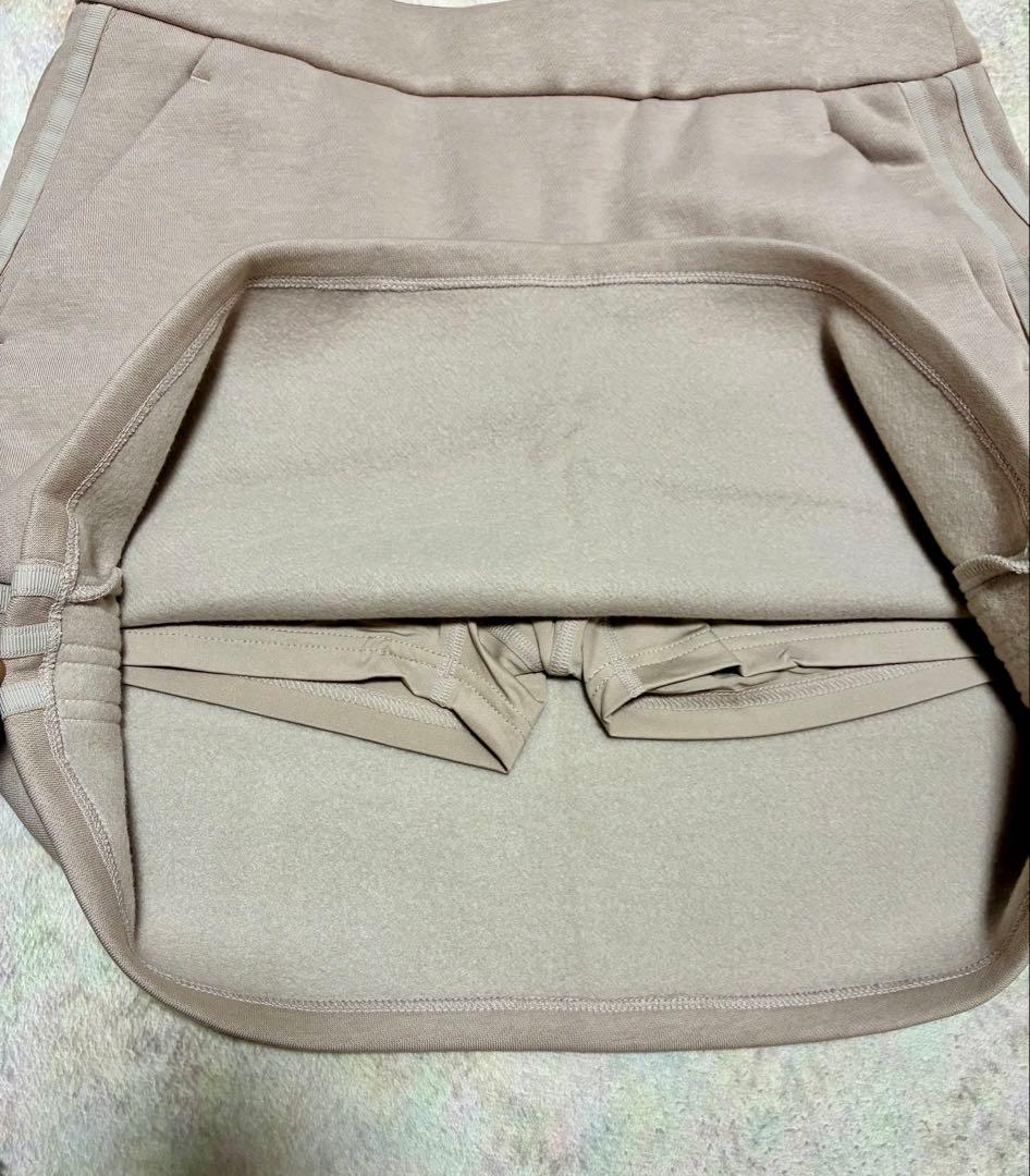 【adidas】ゴルフウェア セットアップ 裏起毛 ジャケット &スカート L