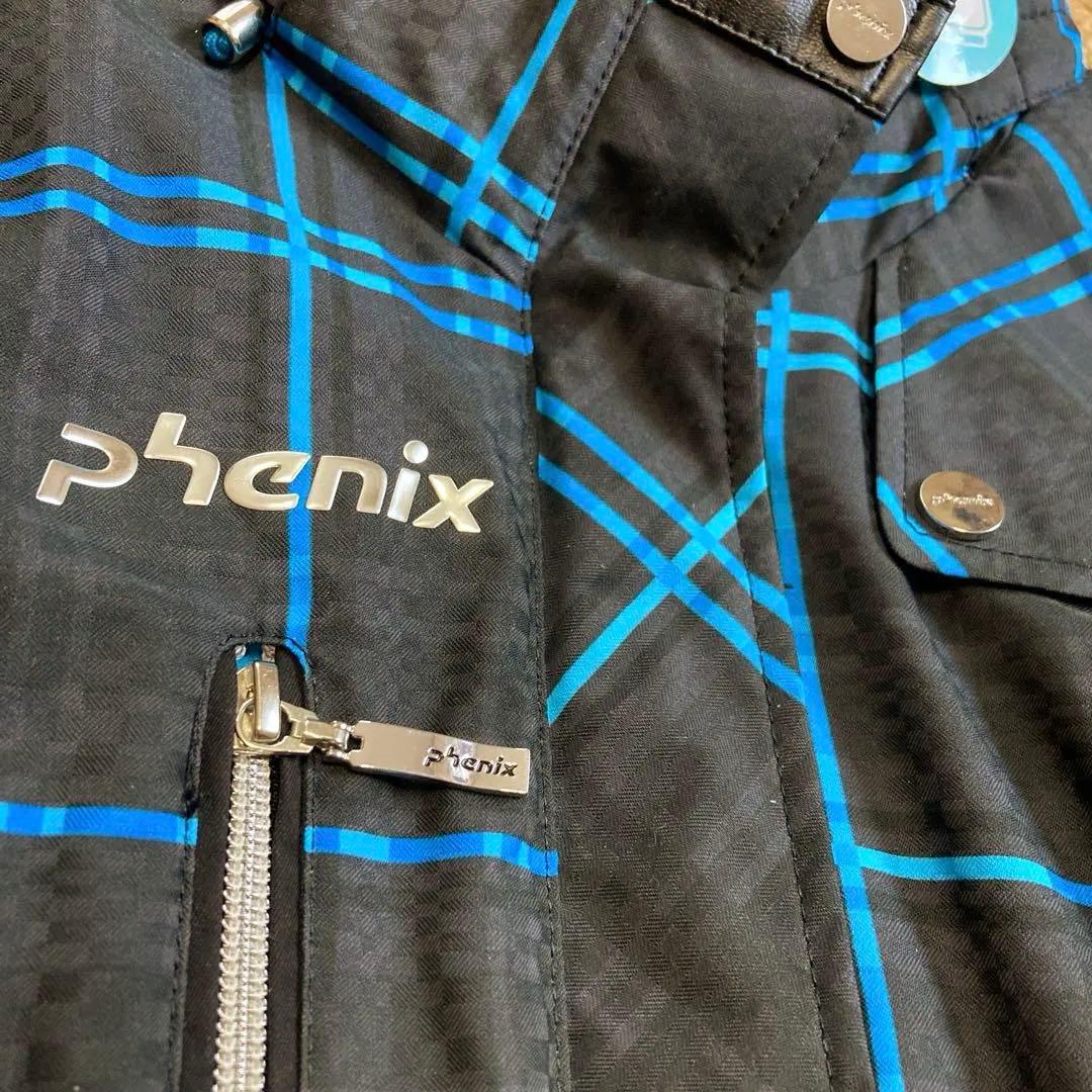 【未使用】フェニックス phenixスキーウェア スキー Mレディース黒チェック