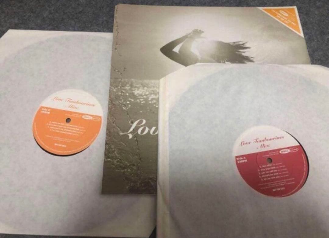 限定150枚 Love Tambourines「Alive」プロモ2LP