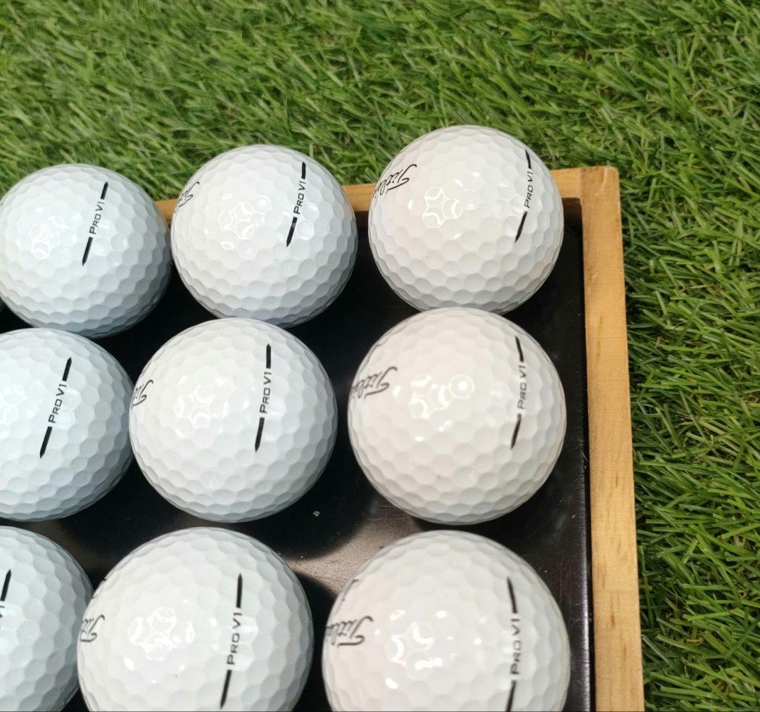 最新タイトリストPROV1　2025年モデル優良ロストボール20個。