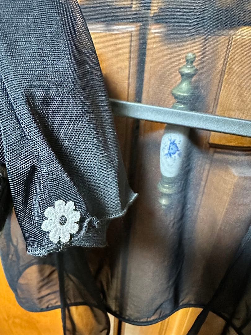 DellaLoMILANOデラロミラノBallet wrap ブラックMサイズ