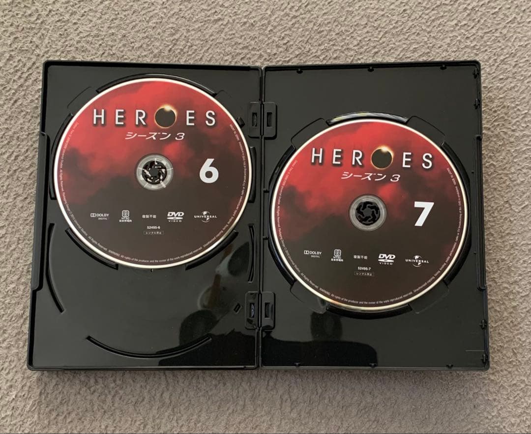 HEROS/ヒーローズ　DVD セット