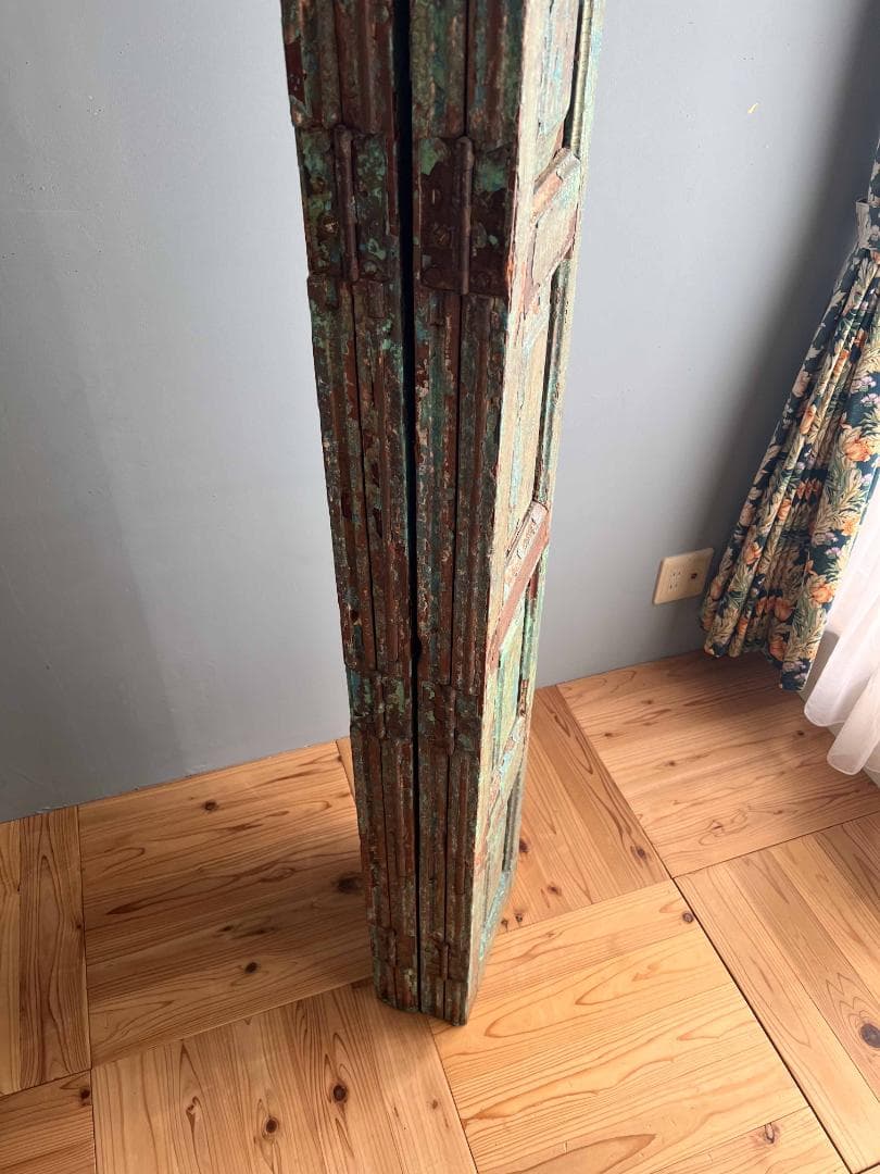 フランスアンティーク 木製 ヴォレー パーテーション 間仕切り 特大 送料込み