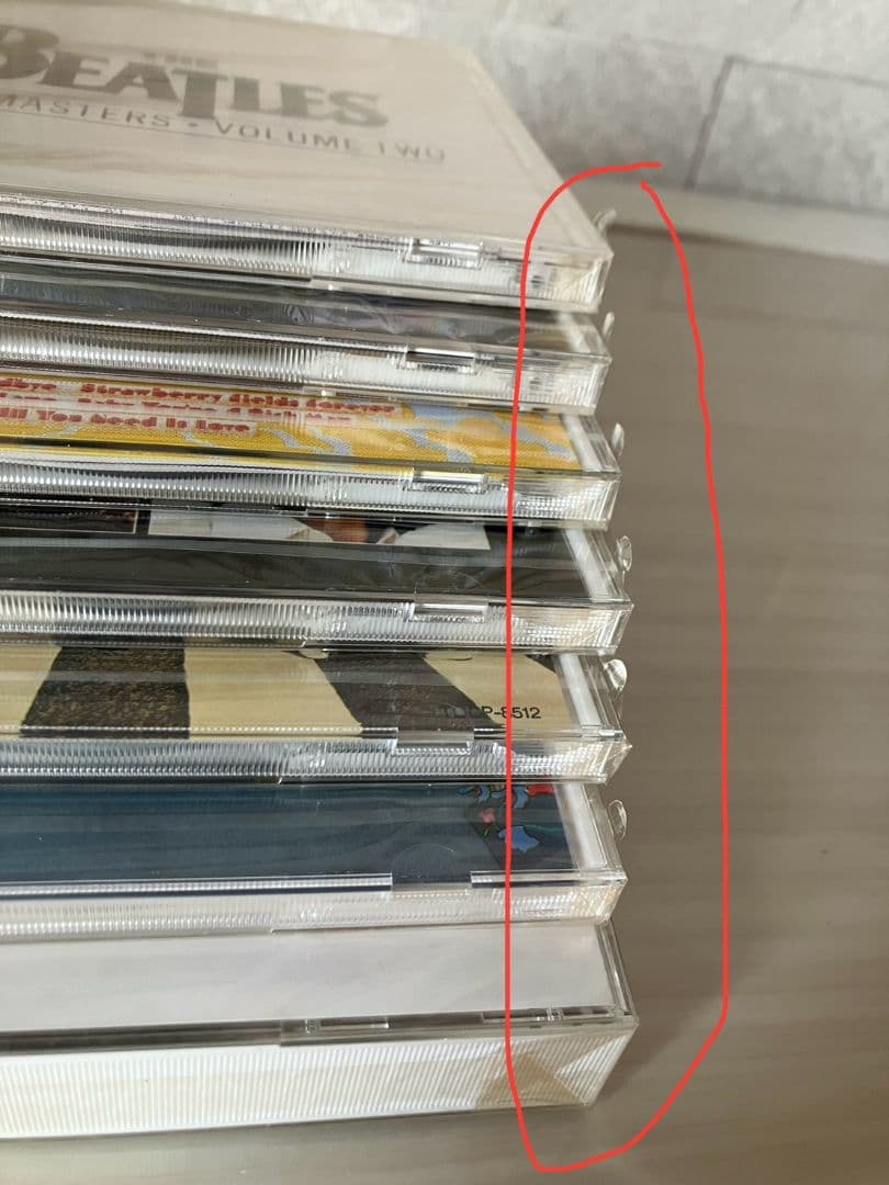 スペシャルCDボックス入り、未開封ビートルズCDボックス