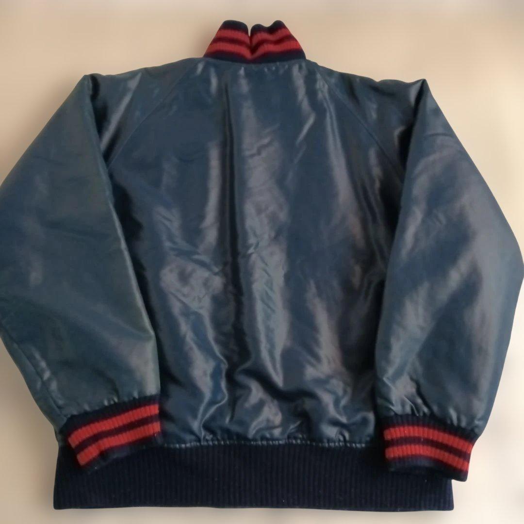 W1223◆DESCENTE デサント 帝京大学 高校 スタジャン カレッジもの