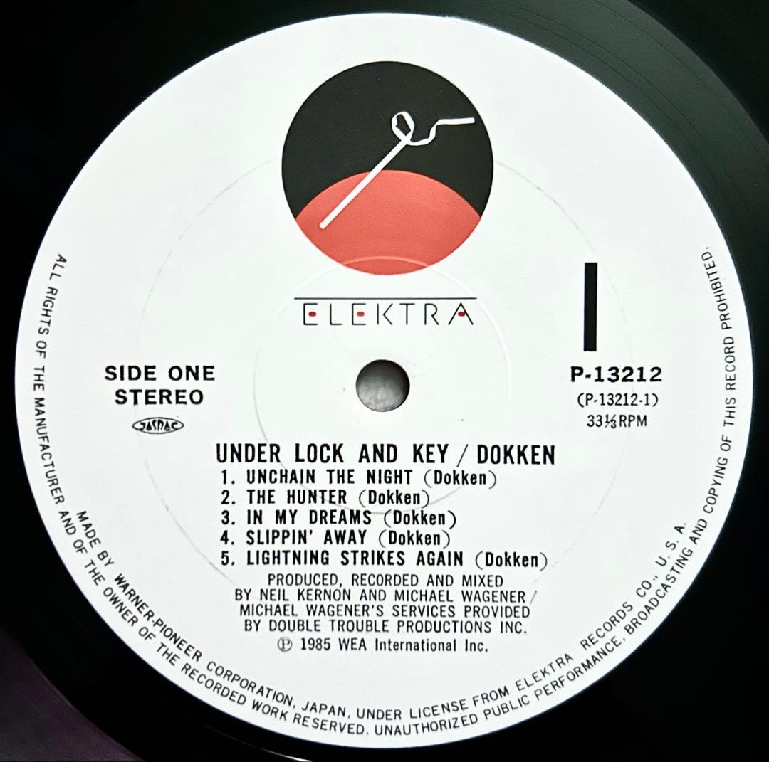 Dokken ドッケン 83年〜87年 LPレコード国内盤/米国盤/全4枚