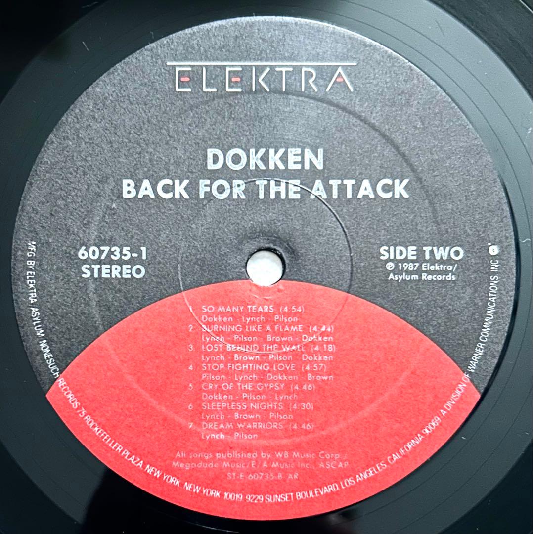 Dokken ドッケン 83年〜87年 LPレコード国内盤/米国盤/全4枚