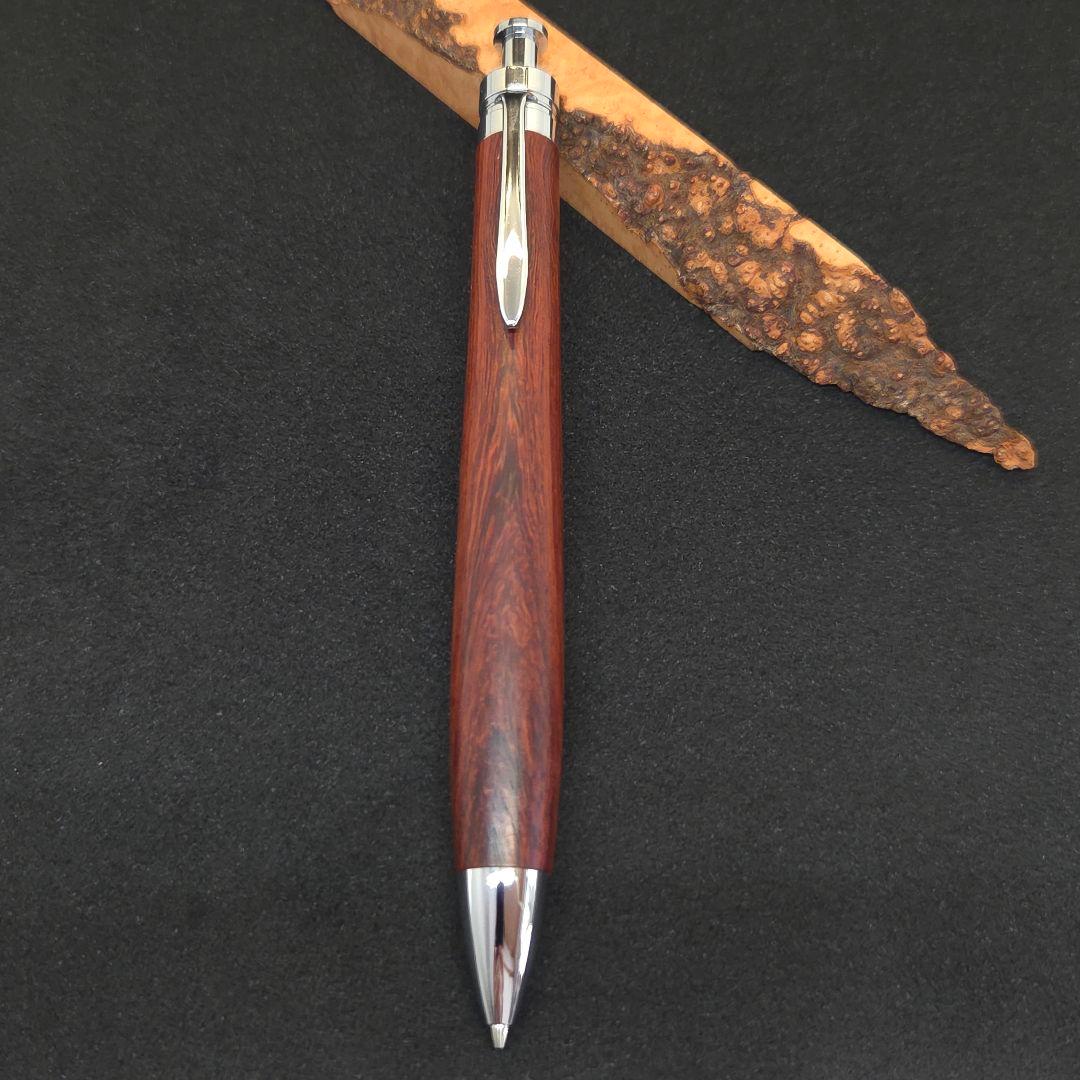 No.33ハンドメイド木軸シャーペン紅紫檀