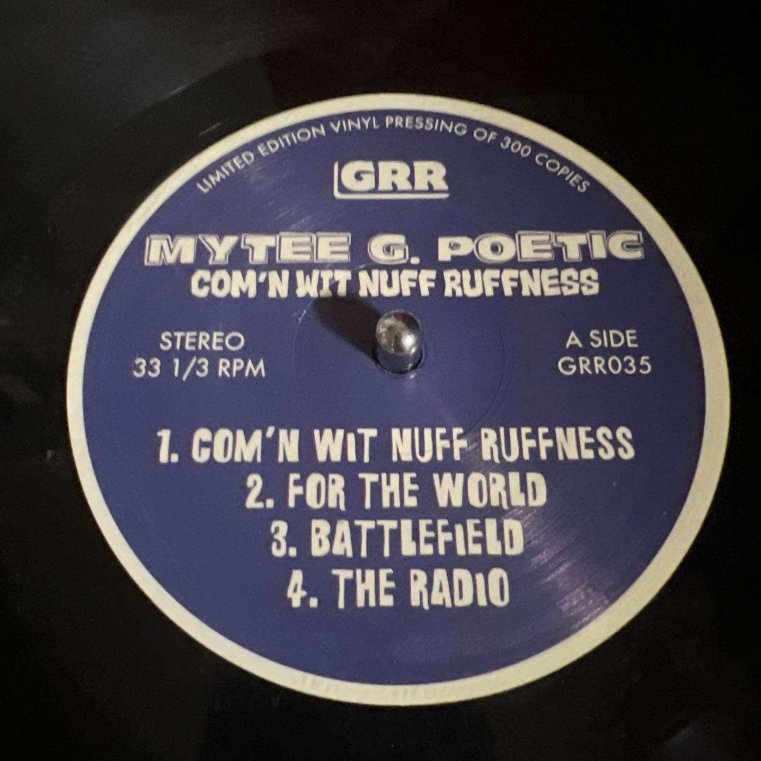 洋楽 Mytee G Poetic - Com'n Wit Nuff Ruffness