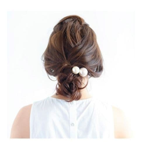 FRANCE Luxe 完売品❢パール スパイラルスクリューピン ¥13640