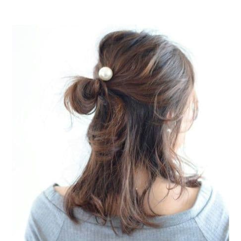 FRANCE Luxe 完売品❢パール スパイラルスクリューピン ¥13640