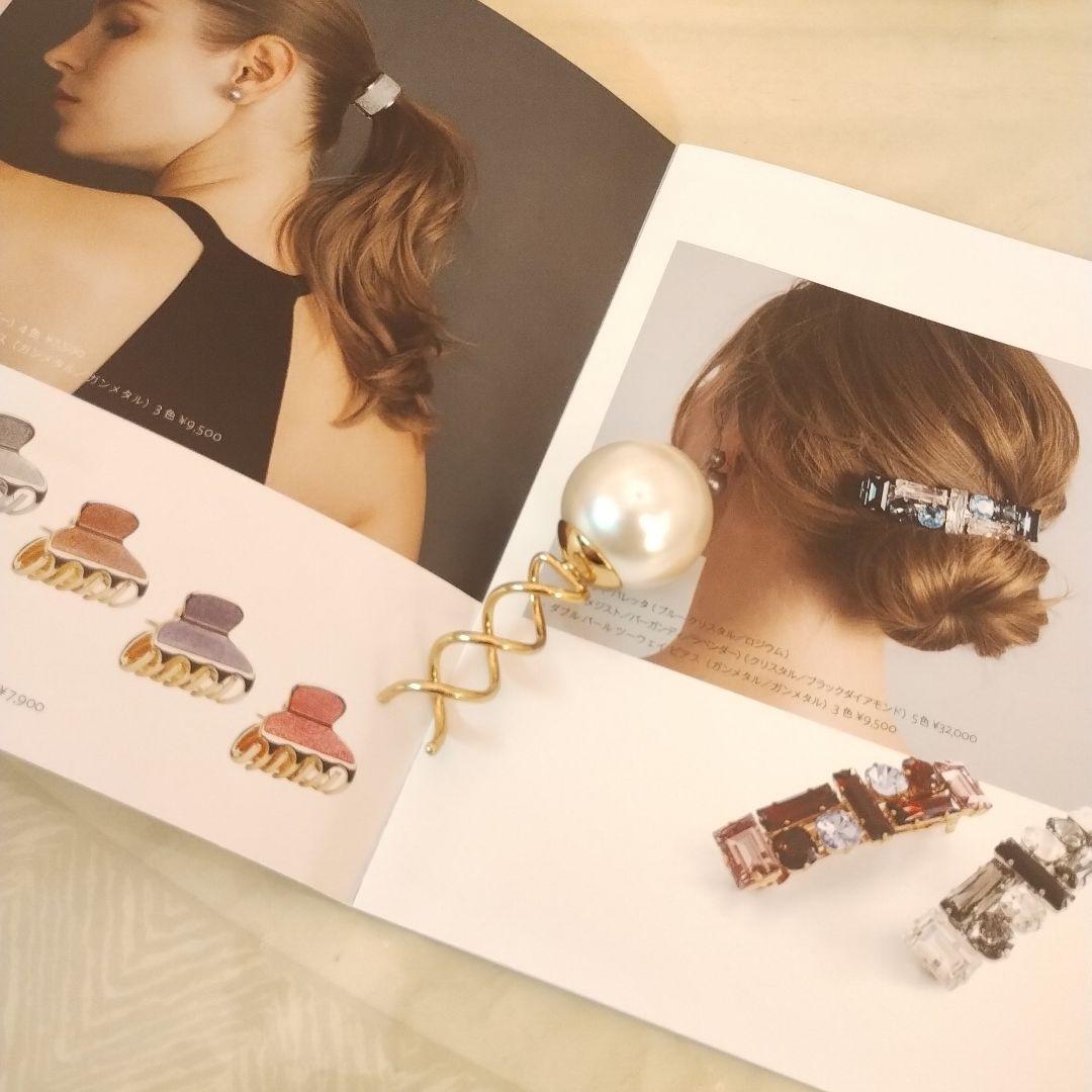 FRANCE Luxe 完売品❢パール スパイラルスクリューピン ¥13640