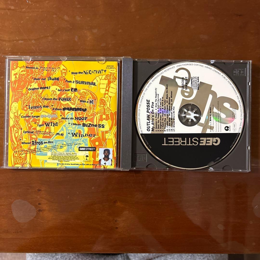 洋楽 Outlaw Posse /My Afro's on Fire!