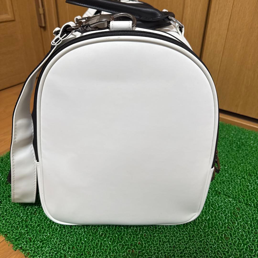 【美品】スリクソン ボストンバッグ GGB-S164 ホワイト シューズ収納可