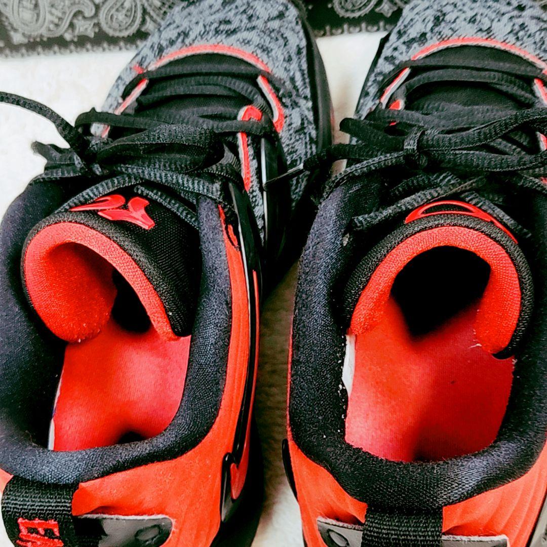 未使用 NIKE ナイキ バッシュ バスケット KD15EP 黒 ×赤 28.5