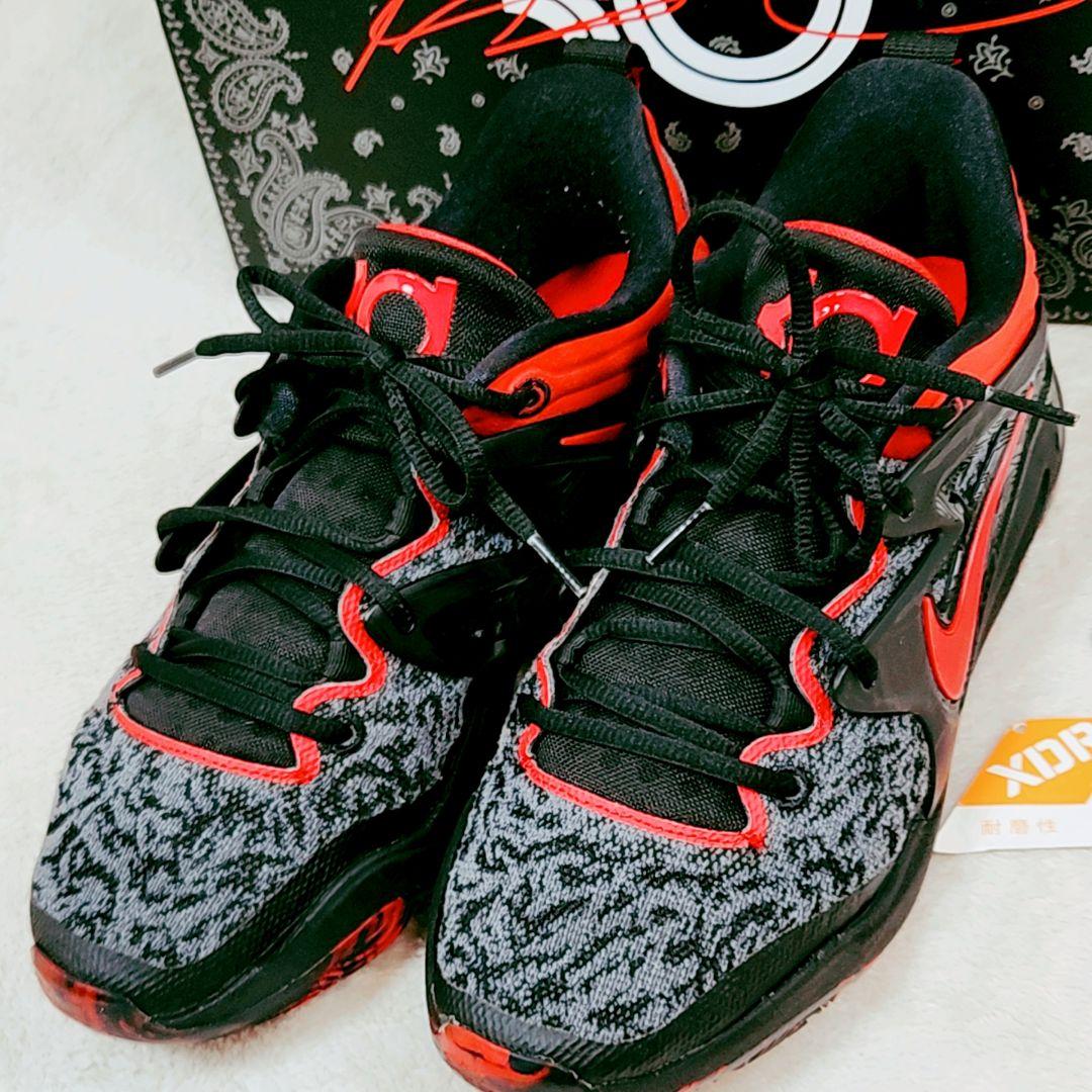 未使用 NIKE ナイキ バッシュ バスケット KD15EP 黒 ×赤 28.5