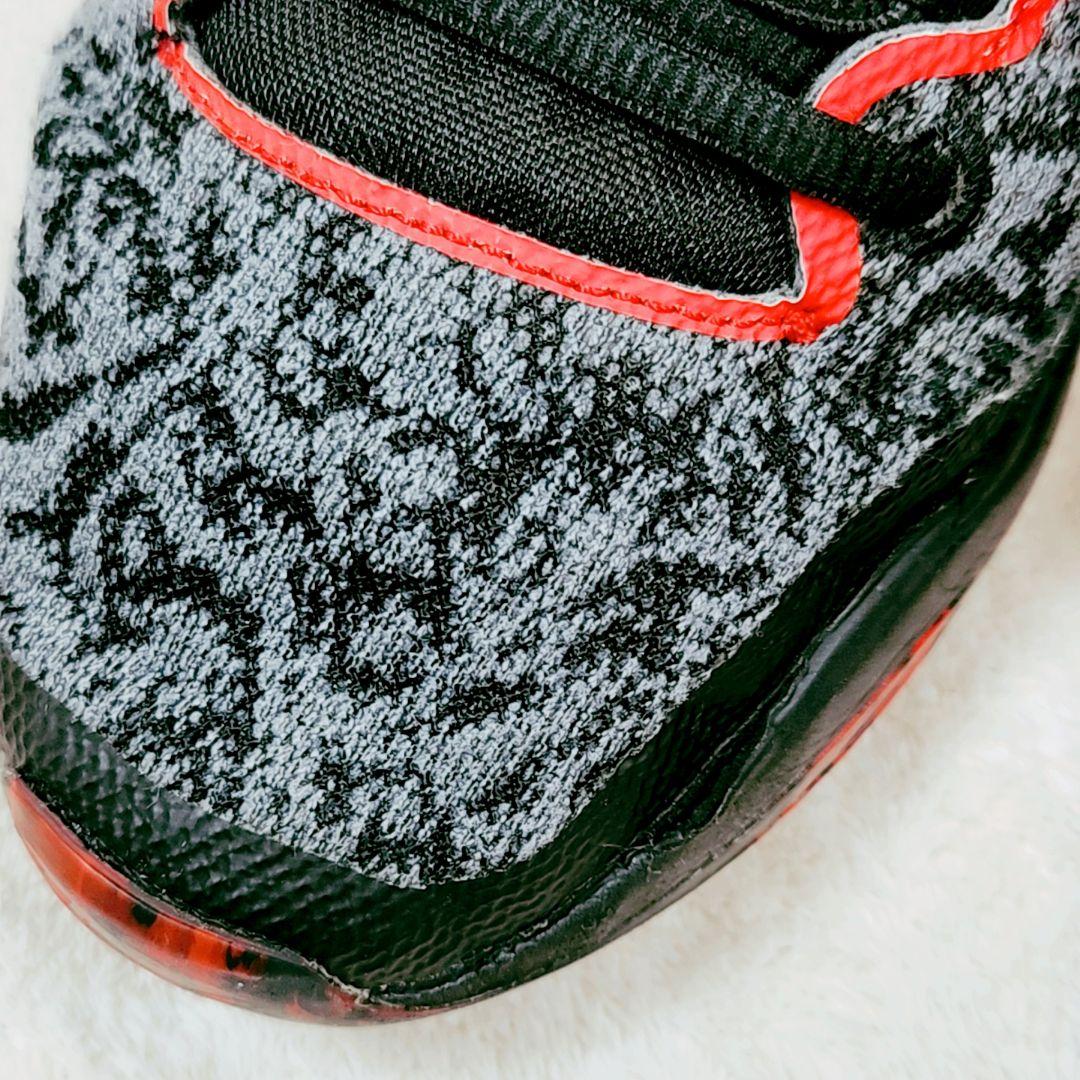 未使用 NIKE ナイキ バッシュ バスケット KD15EP 黒 ×赤 28.5