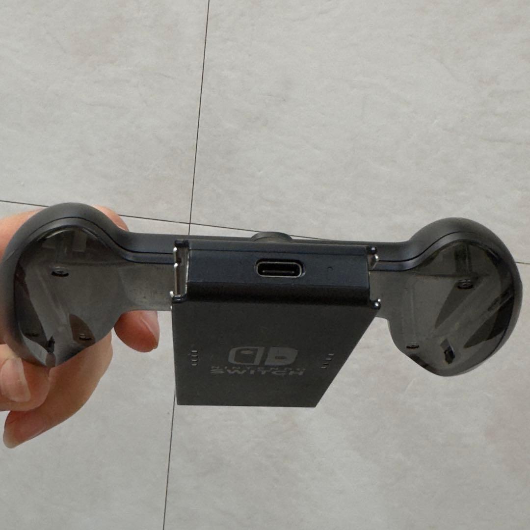 充電式グリップNintendo Switch ネオンピンク・ネオングリーン 本体