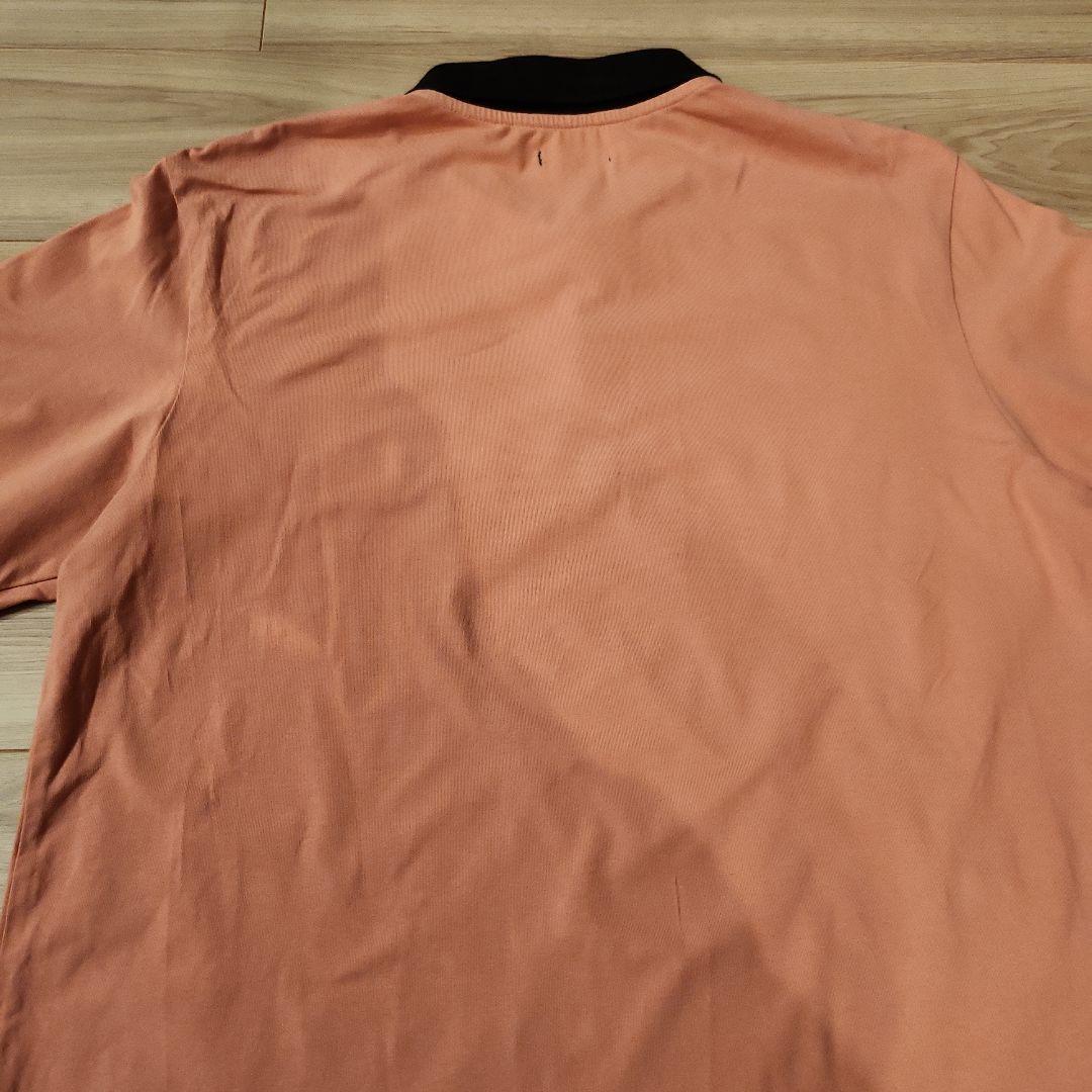 (美品)Malbonマルボン オレンジ 長袖ポロシャツ M