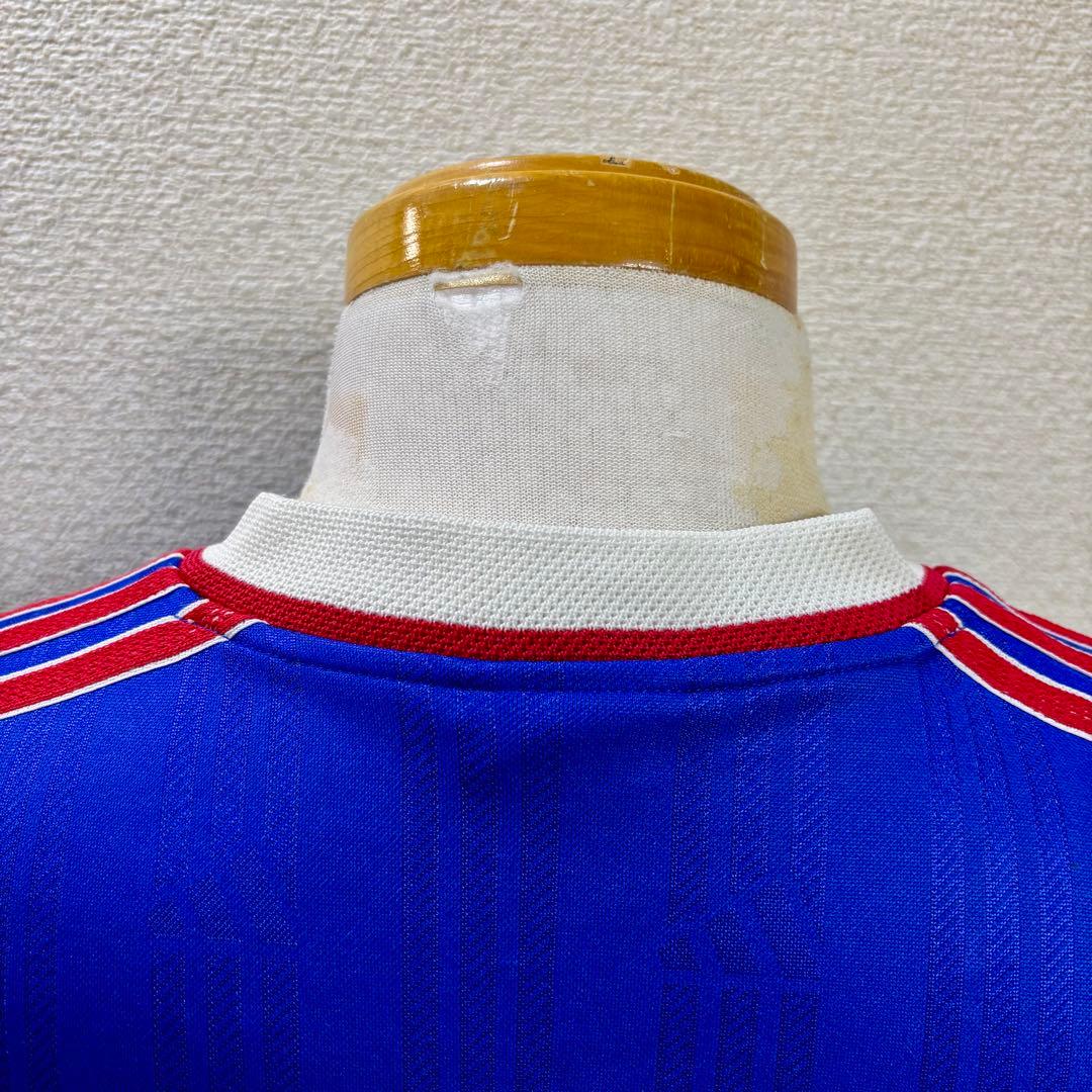 90s old adidas アディダス ゲームシャツ XO パフォーマンスロゴ