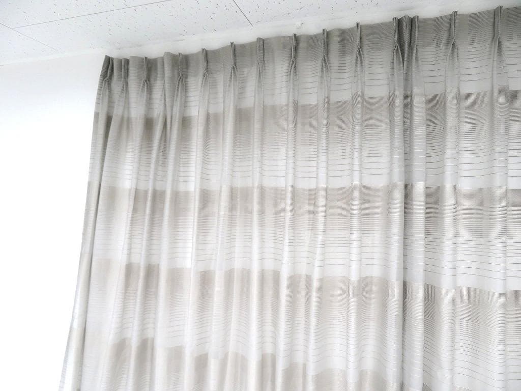 展示品　　フジエテキスタイル　高級　カーテン　セット　レース　モダン　オーダー