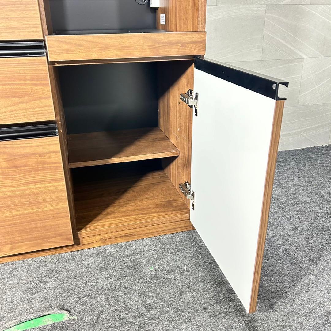 古賀家具 食器棚 幅120cm サンタナ 完成品 キッチンボード d5122