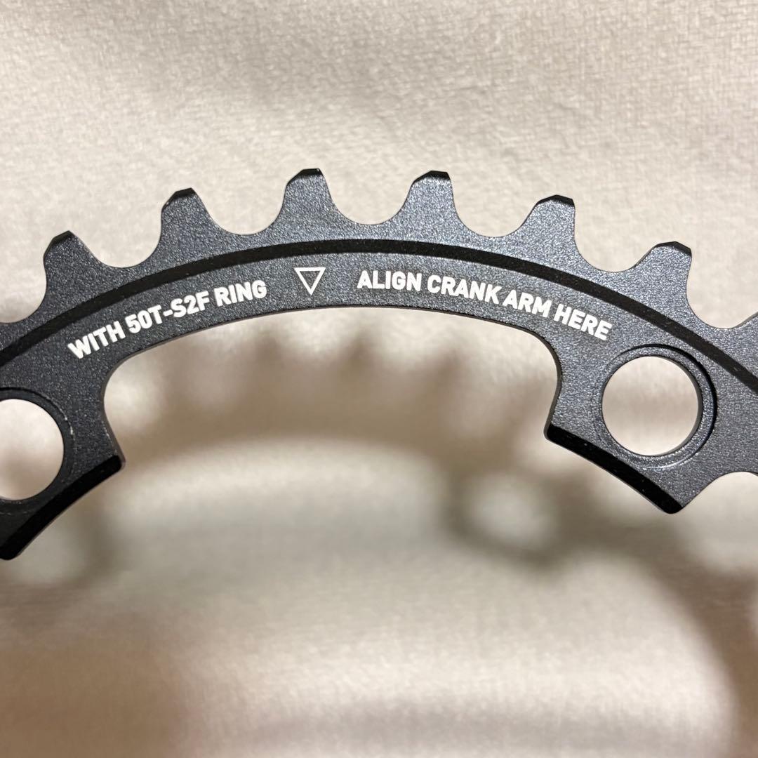 SRAM RED X Glideチェーンリング 110 BCD 50/34T