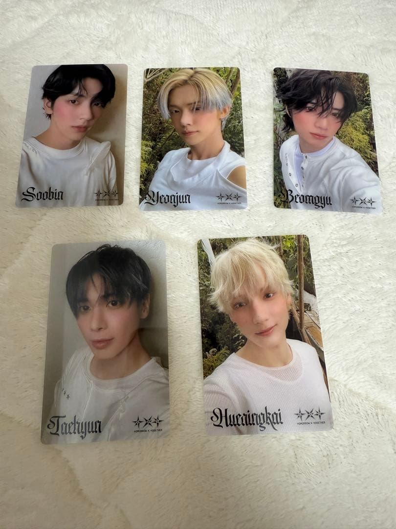 txt Starkissed ソロ5人分　初回限定トレカ2種類