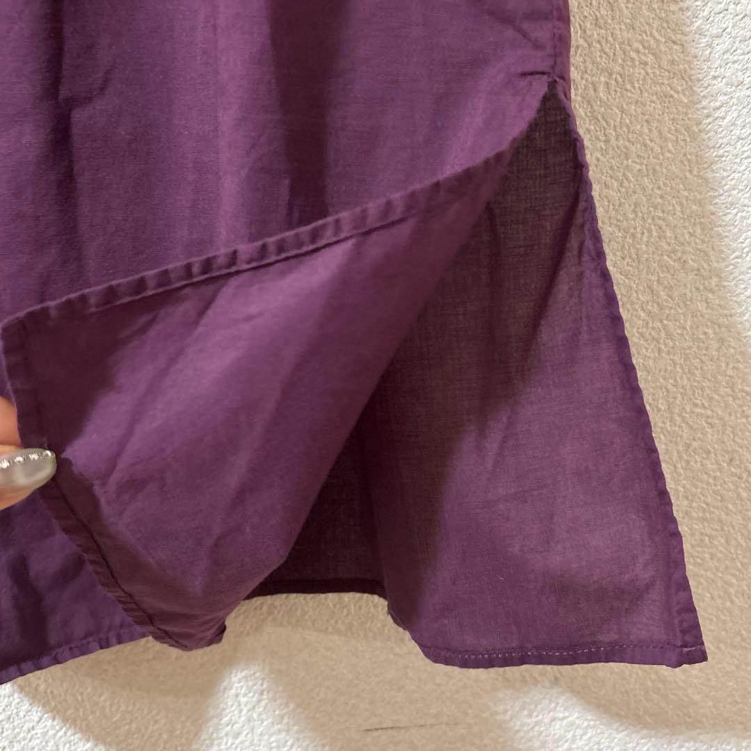 極美品　ツハルバイサマンサモスモス リネン混 ワンピース 立体 ビーズ 刺繍