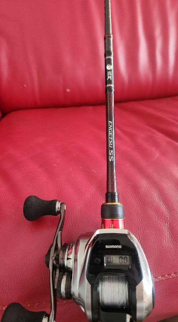 鯛ラバロッド　シマノ炎月エンゲツプレミアムロッド&リールセット