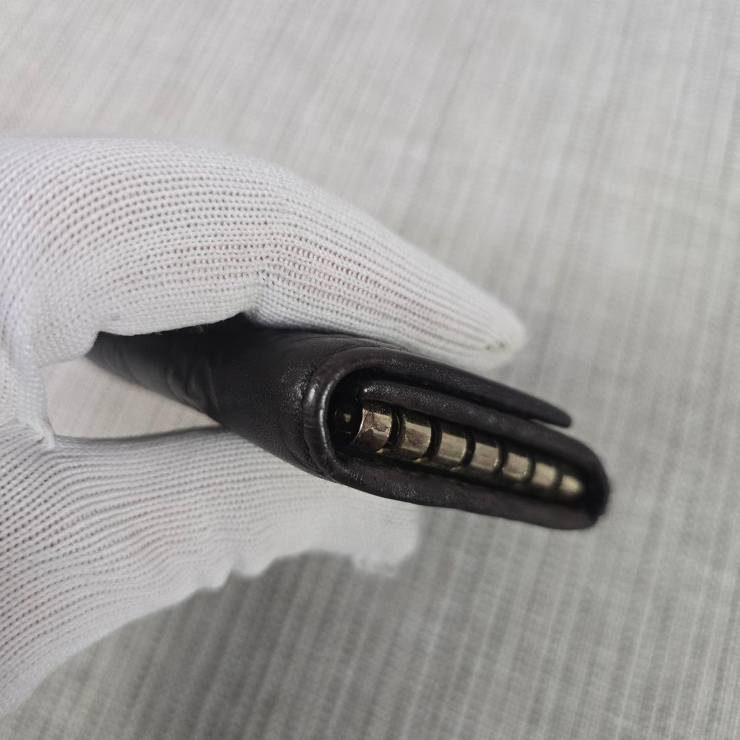 極美品　GUCCI　グッチ　6連　キーケース　グッチシマ　シマライン　レザー