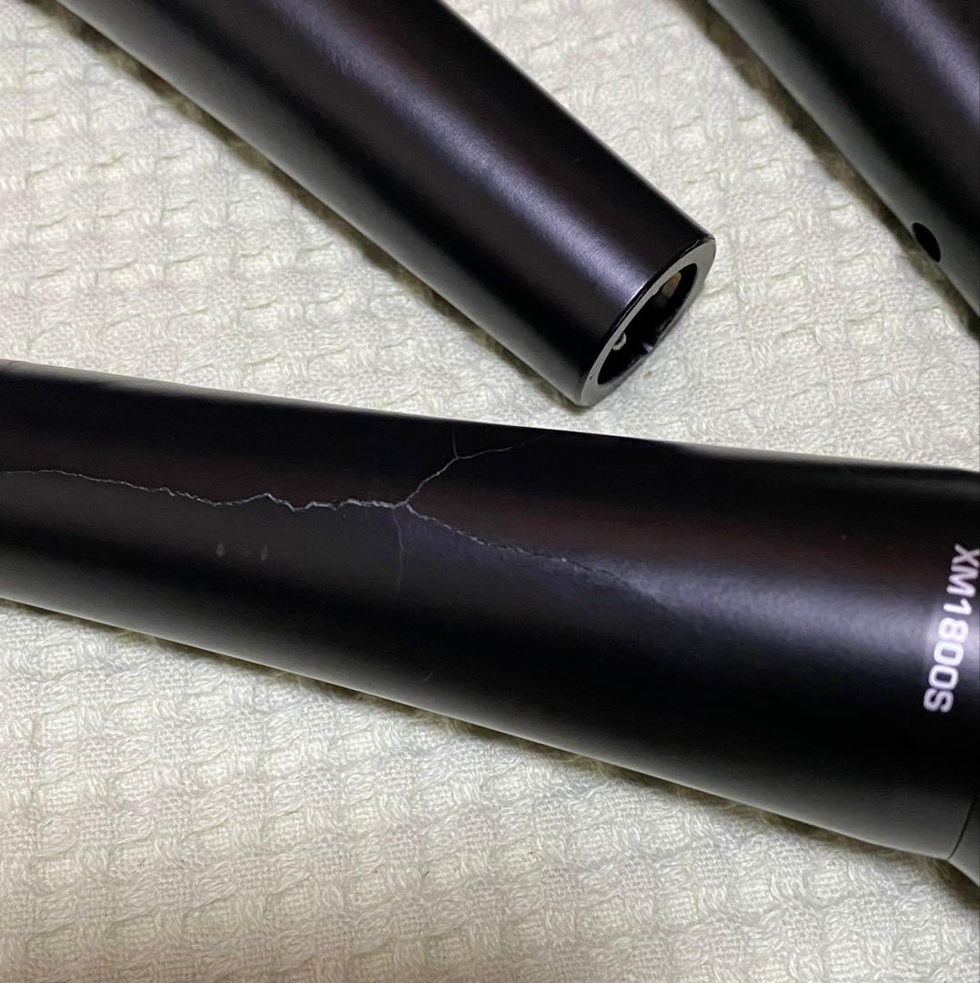 behringer ダイナミックマイク XM1800S 3本 ケーブル等