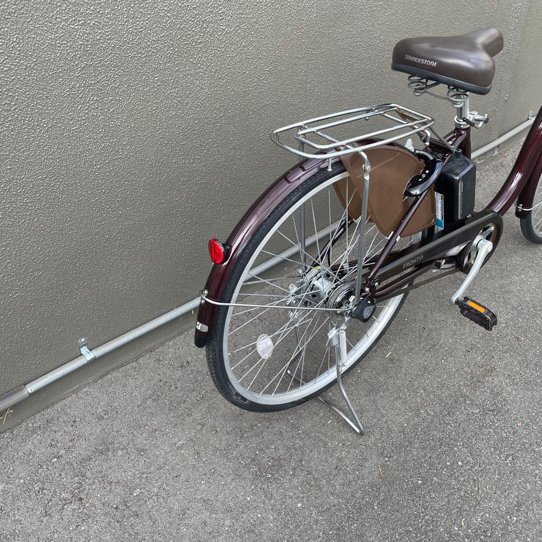 ブリヂストン アルベルト新型電動アシスト自転車26インチ ブラウン