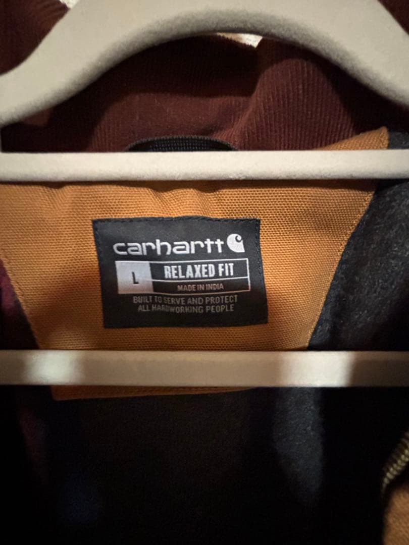Carhartt ブラウン リラックスフィットジャケット L