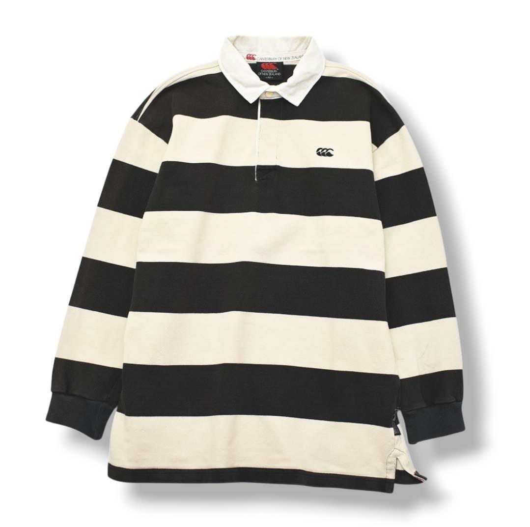 わらびもち カンタベリー 長袖 ヘビーウェイト ラガーシャツ M ワイド